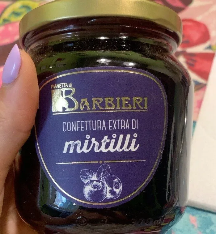Confettura extra di mirtilli