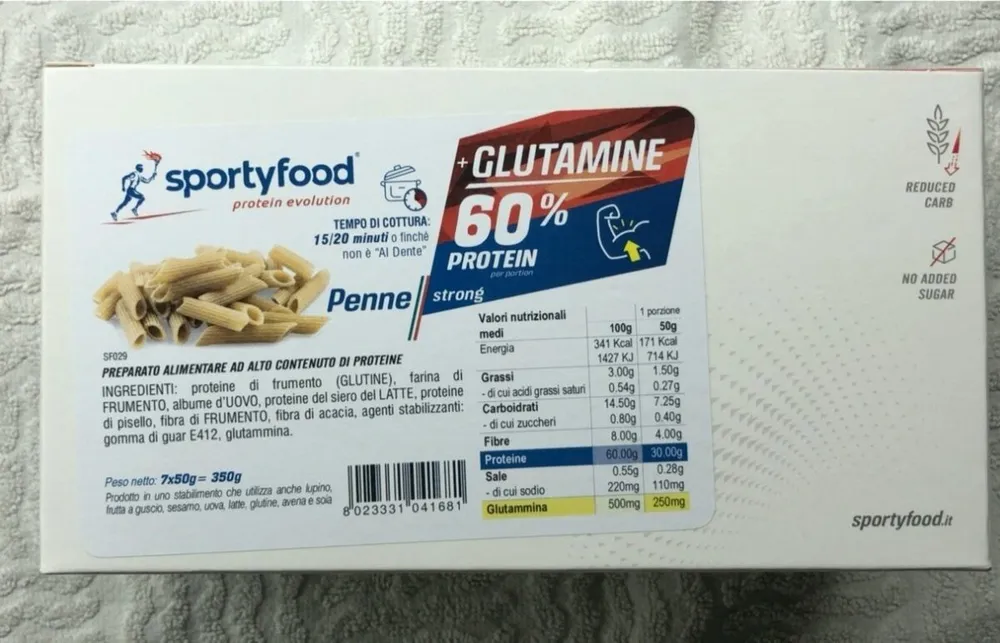 Penne proteiche