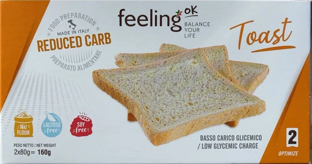 Toast low glycemic charge