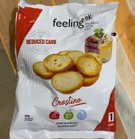 Crostino reduced carb