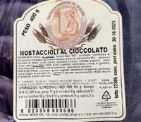 Mostaccioli al cioccolato