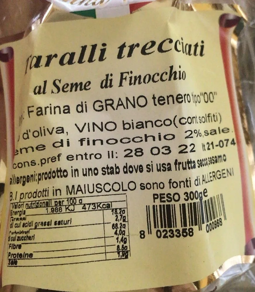 taralli trecciato