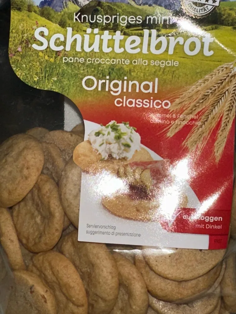 Pane croccante alla segale con cumino & finocchio