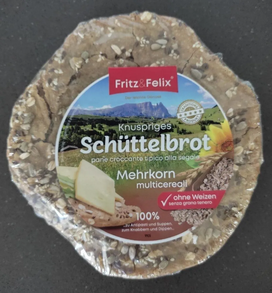 Mehrkorn-Schüttelbrot