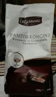 Pantorroncini ricoperti al cioccolato fondente