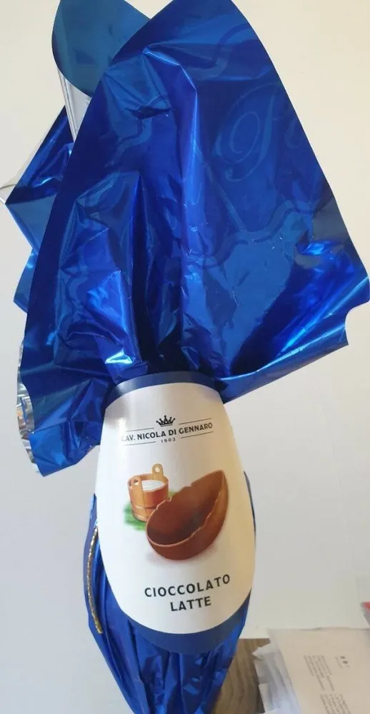 Uovo di cioccolato al latte