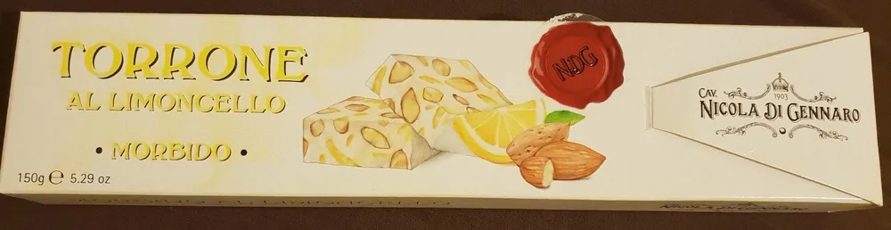 Torrone al limoncello morbido