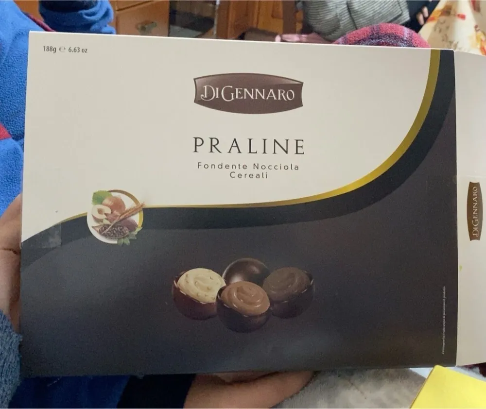 Praline Fondente Nocciola Cereali