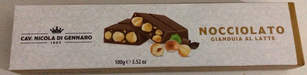Nocciolato - gianduia al latte