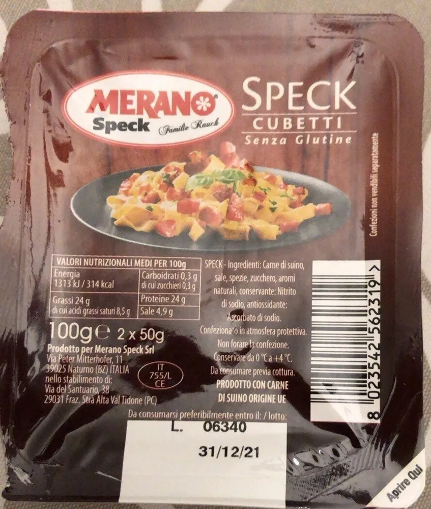 Speck cubetti