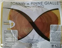 Tonno a pinne gialle affumocato