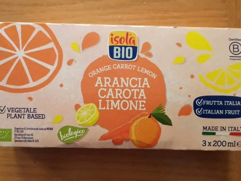 Arancia carota limone