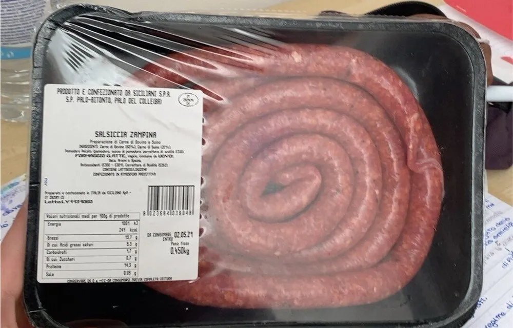 salsiccia zampina