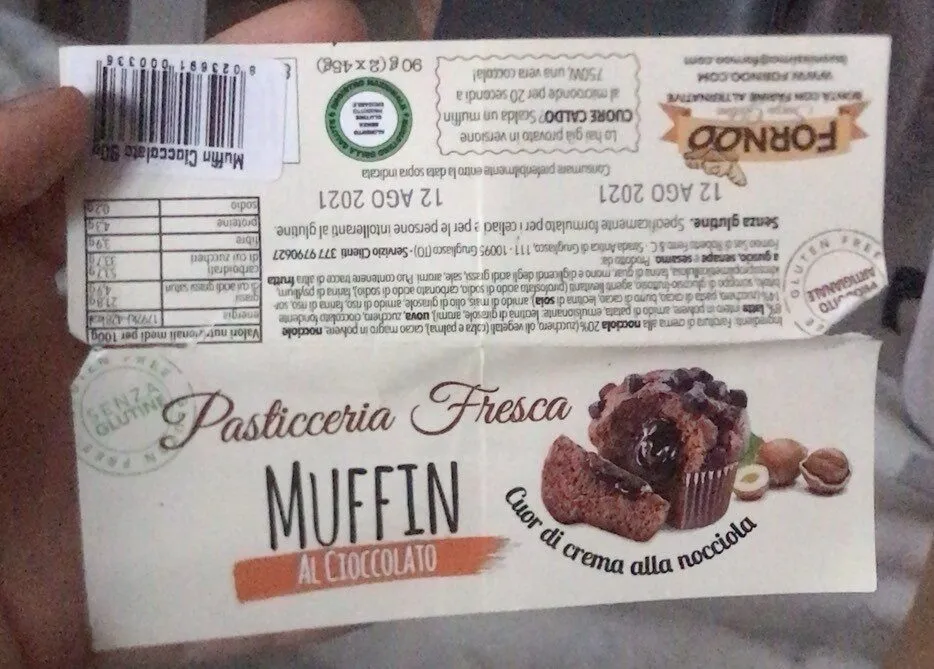 Muffin al cioccolato