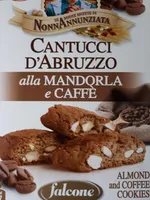 Cantucci d'Abruzzo alla mandorla e caffè