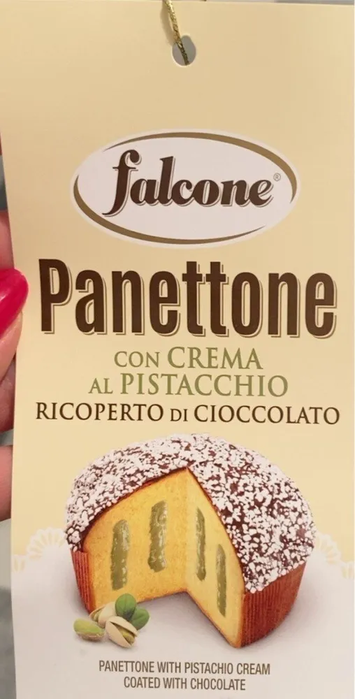 Panettone al pistacchio