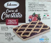 Cuore di crostata frutti di bosco