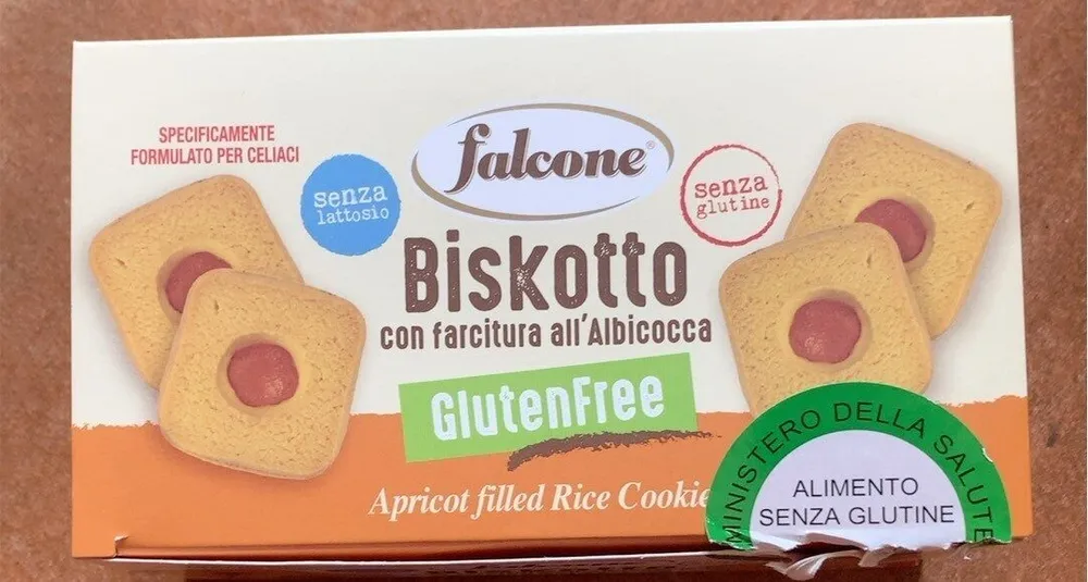 Biscotti con farciture all’albicocca