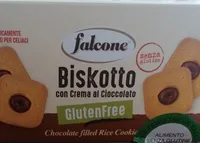 Biskotto con crema al cioccolato