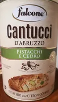 Cantucci pistacchio e cedro
