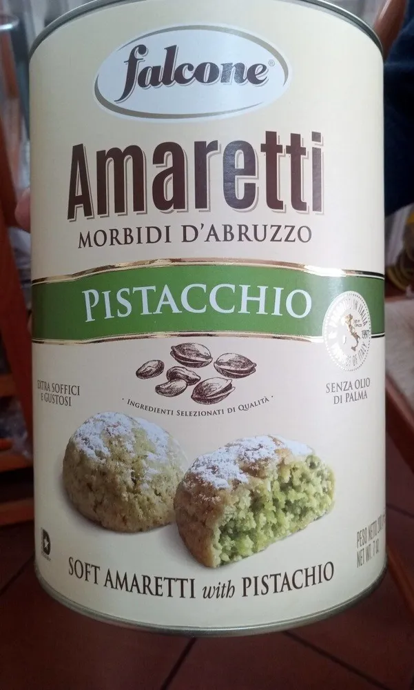Amaretti morbidi al pistacchio
