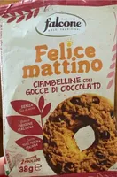 Felice mattino Ciambelline con gocce di cioccolato