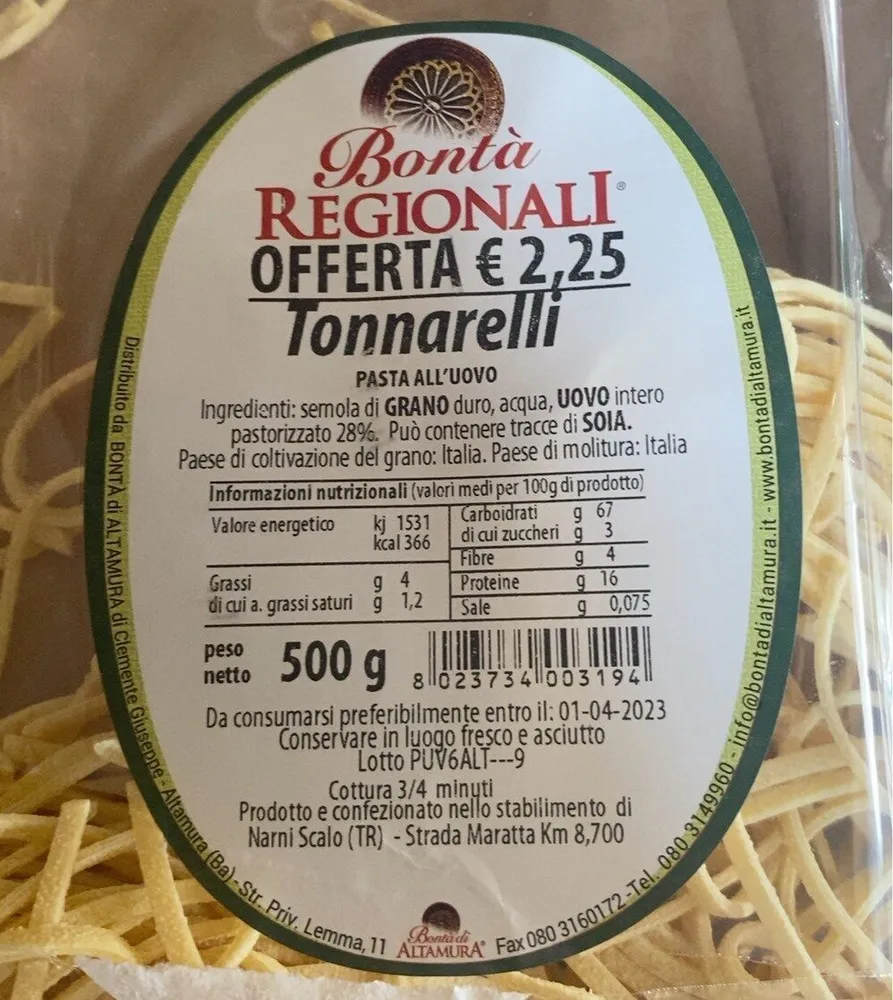 Tonnarelli