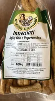 Intrecciati, aglio olio e peperoncino