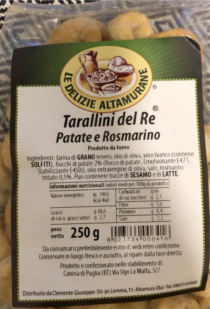 Tarallini del re