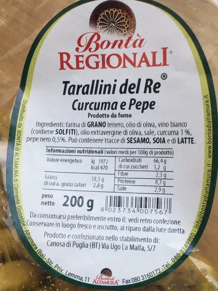 Tarallini del re