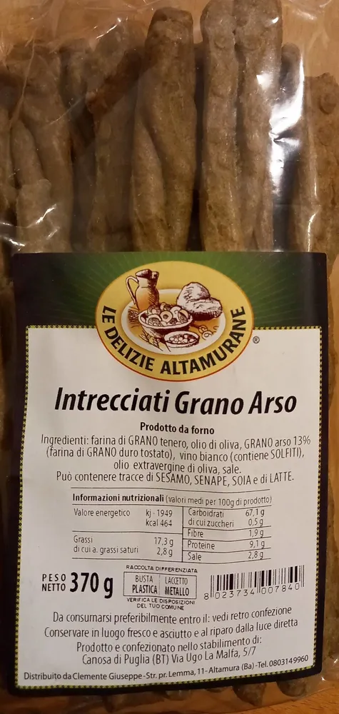 Intrecciati Grano Arso