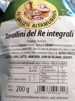 Tarallini del Re integrali