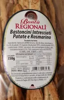 Bastoncini intrecciati patate ecrismarino
