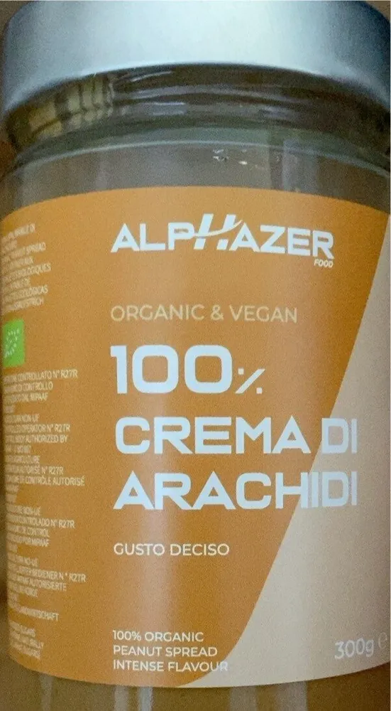 Crema di arachidi gusto deciso