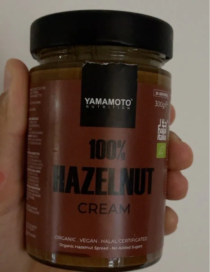 100% Hazelnut Cream