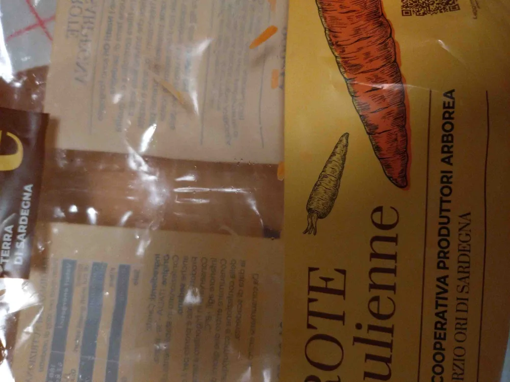 Carote alla julienne