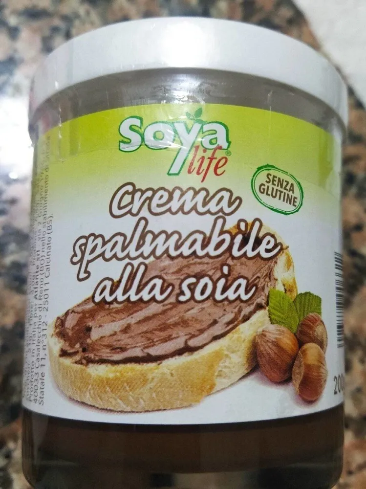Crema spalmabile alla soia