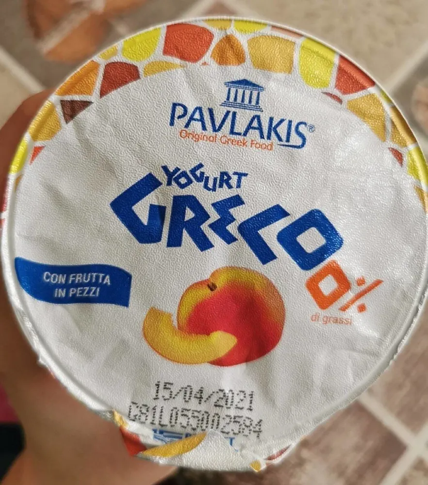 Yogurt Greco  0%pesca