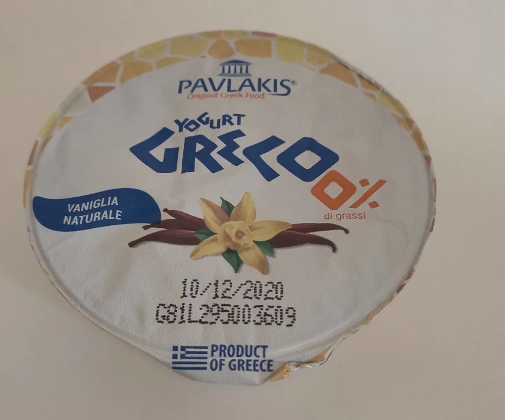 Yogurt greco