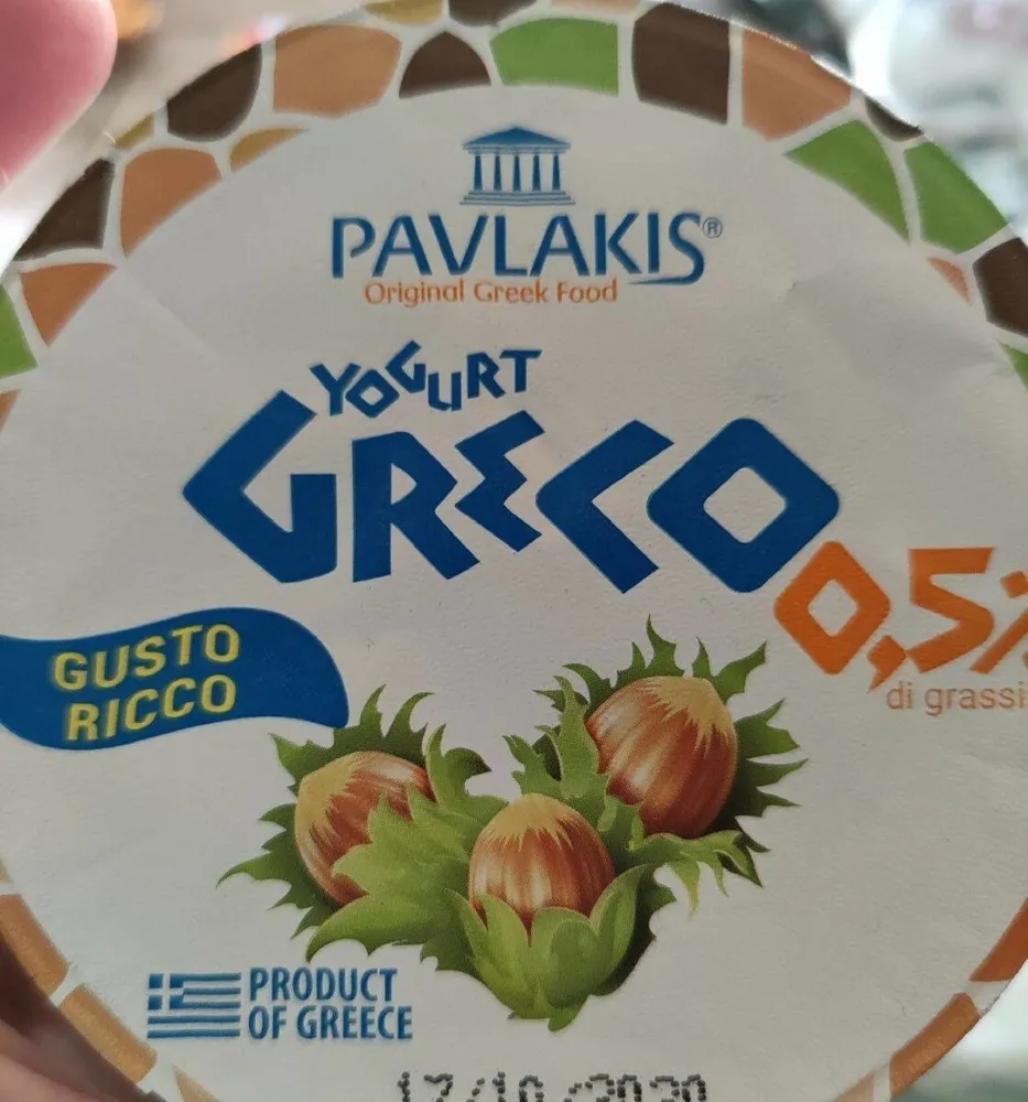 Yogurt greco alla nocciola