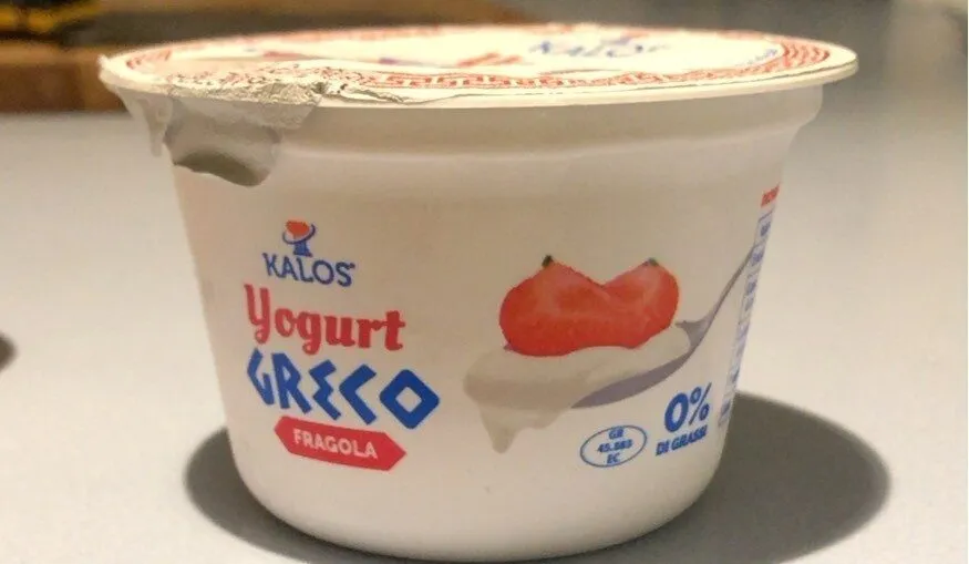 Yogurt greco fragola