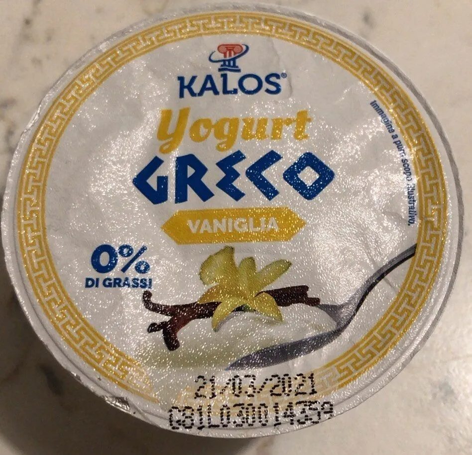 Yogurt Greco Vaniglia