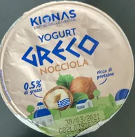 Yogurt greco nocciola