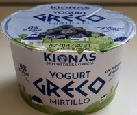 Yogurt greco mirtillo