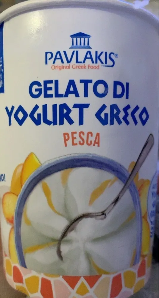 Gelato di yogurt greco