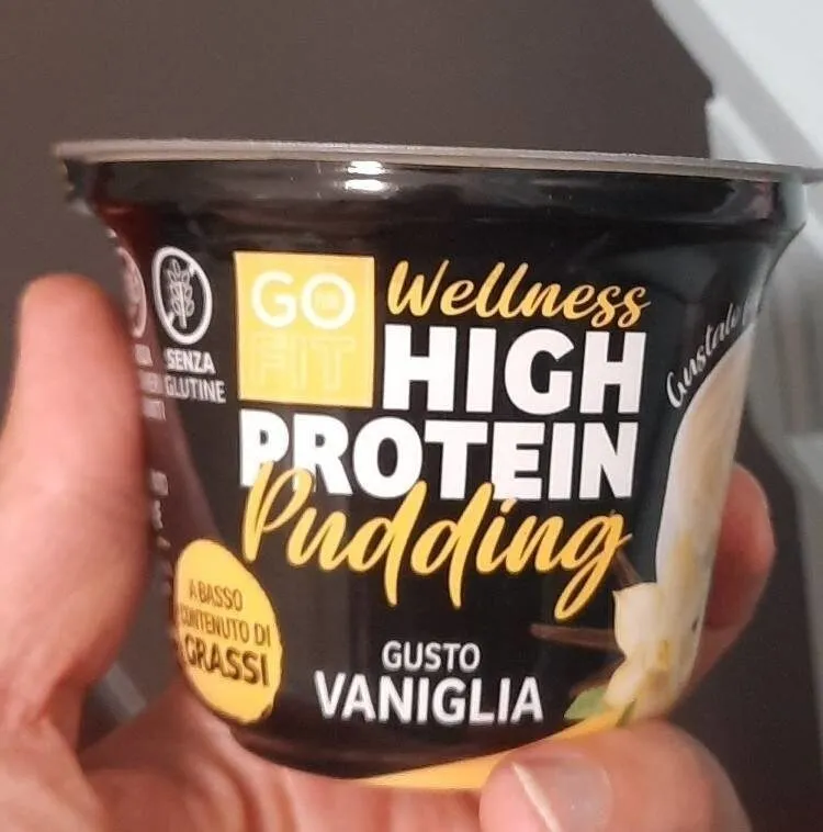 High protein pudding