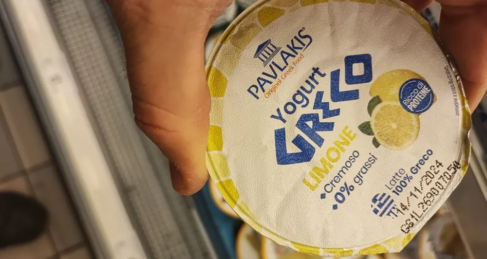 Yogurt greco limone