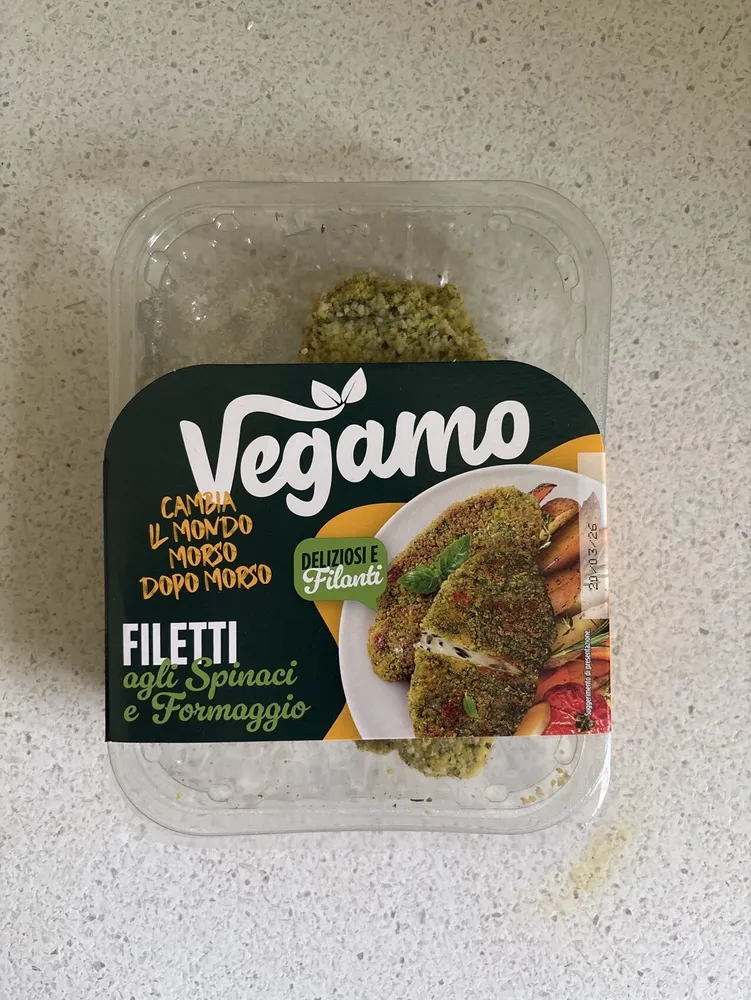 Filetti agli spinaci e formaggio