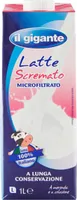 Latte scremato microfiltrato a lunga conservazione