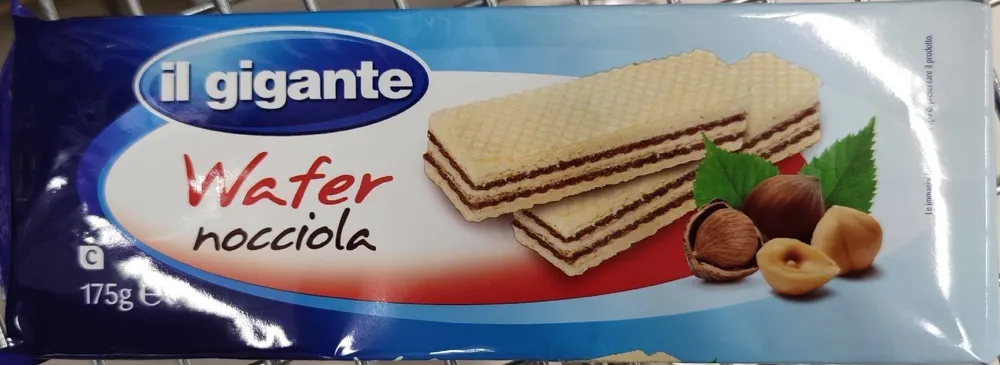 Wafer nocciola